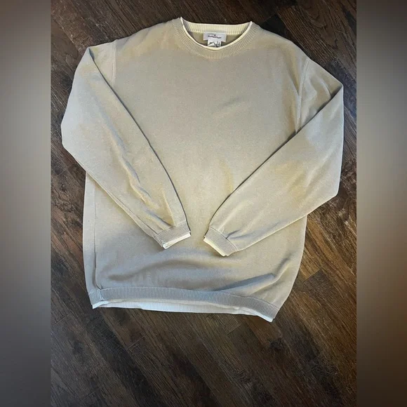 Ermenegildo Zegna 100% Cotton Crewneck Sweater ~ Sz 52 / US L